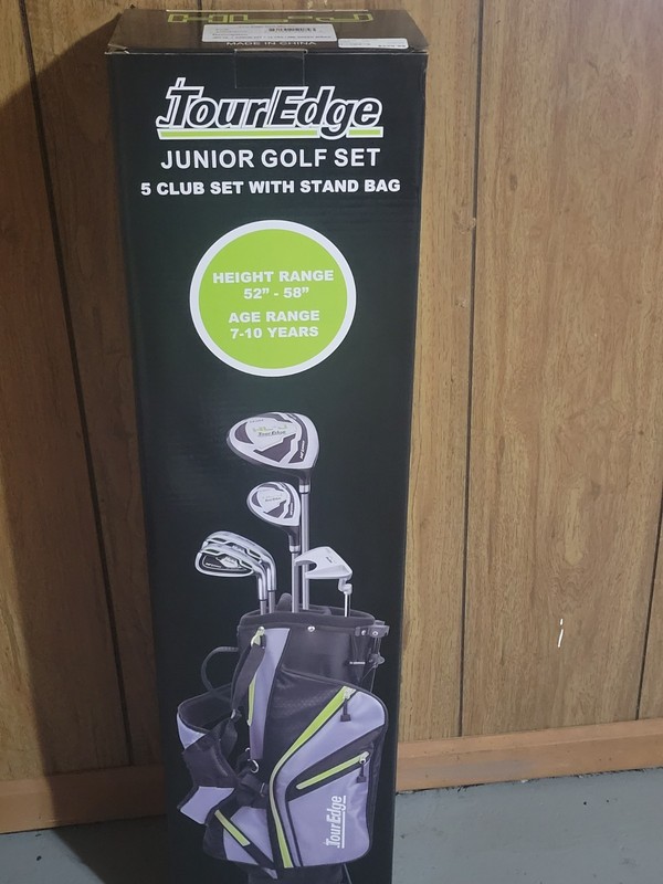 Confidence Golf Junior Golf Clubs Set for Kids Age 7- 12 (5' 2" to 5' 8" Tall)