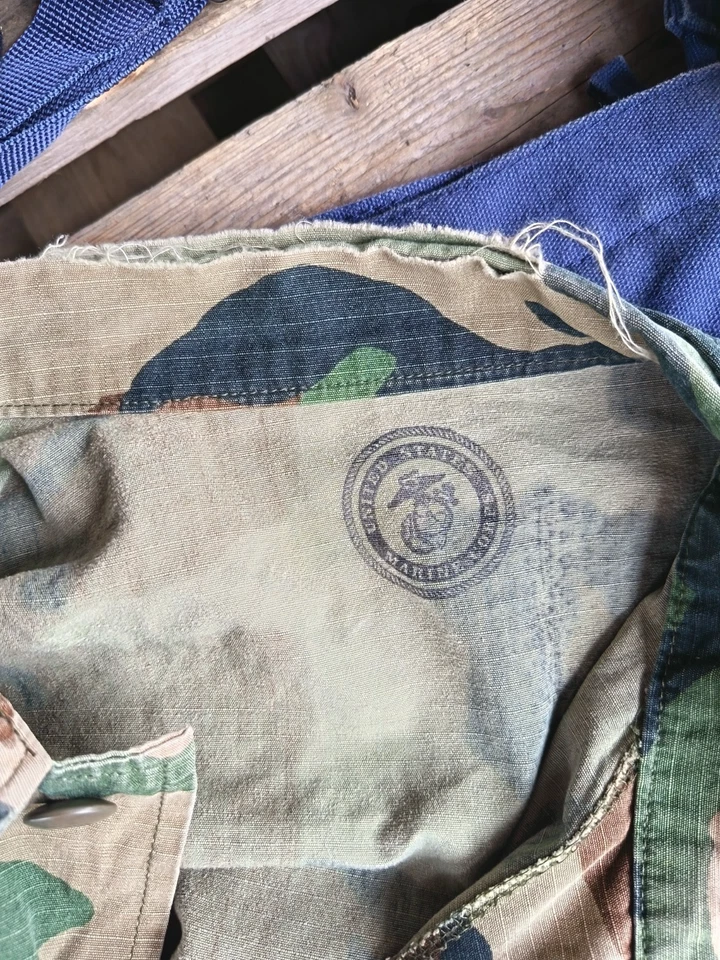 Vintage usmc woodland camouflage - Image 3 of 4