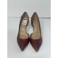 BCBGeneration Women s Burgundy D Orsay Pointe...