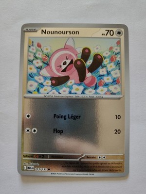 Pokemon Karte - Teddy Reverse 111/132 - Mega Evolution ME01