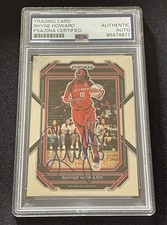 Rhyne Howard Signed 2023 Panini Prizm #118 PSA/DNA Slab