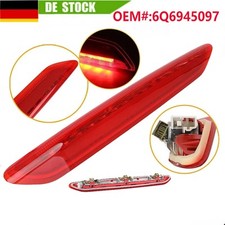 Für VW POLO 9N 9N3 2002-2009 Rot Rücklicht LED Zusatzbremsleucht 3. Bremslicht#~