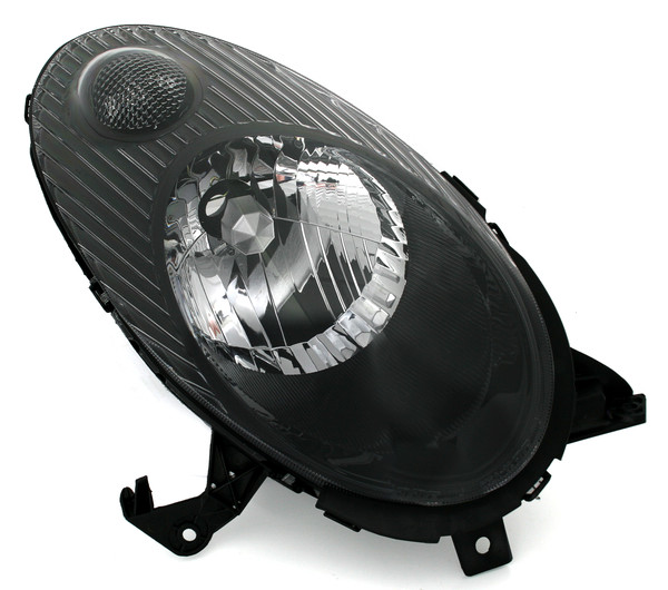 Scheinwerfer Rechts FüR Nissan Micra K12 20032007 H4 Halogen Schwarz-image
