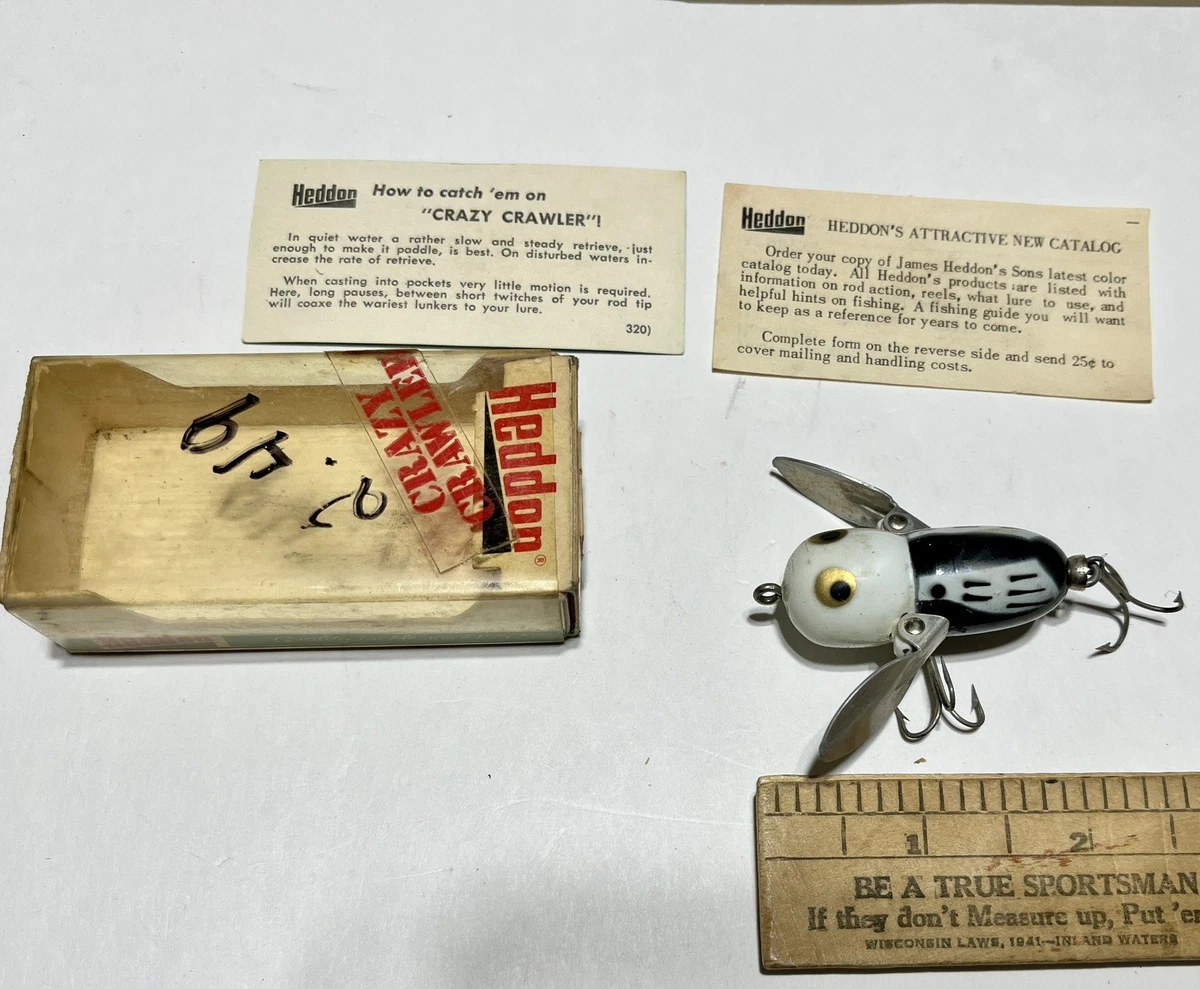 Heddon Crazy Crawler Box for sale | eBay