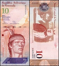Venezuela 10 Bolivar Fuerte, 2014, P-90e, UNC
