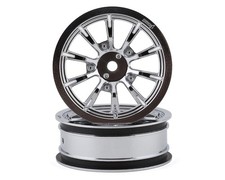 Dragrace Concepts Axis 2.2 Drag Racing Front Wheels W12mm Hex Chrome 2
