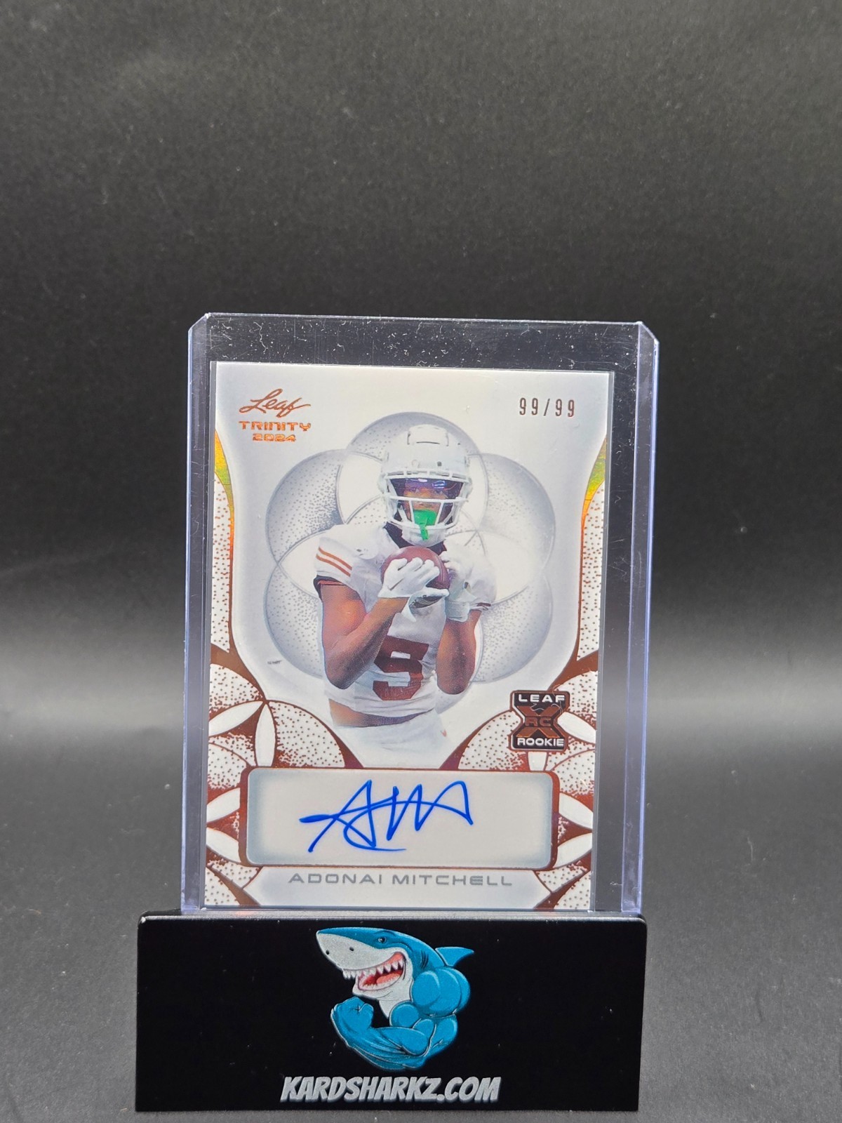 2024 Leaf Trinity Adonai Mitchell Rookie Auto /99 