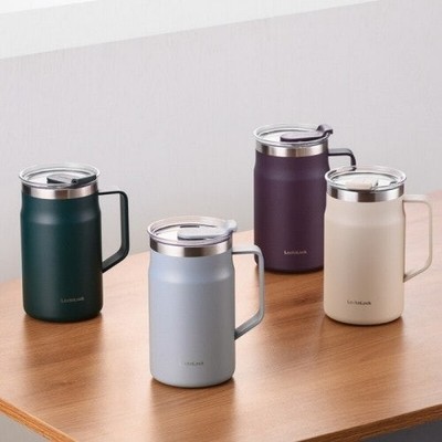 LocknLock Metro Mug 600ml Stainless Steel 304 Vacuum Insulated Tumbler Cup