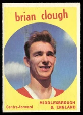 1960 A&BC Footballers Brian Clough Middlesbrough #9
