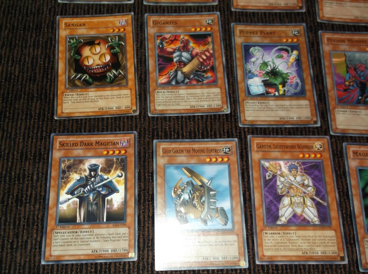 yugioh cards first edition The 10 Most Expensive From Original Yu-Gi-Oh YuGiOh! Cards All First Edition