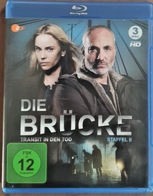 Die Brücke - Transit in den Tod - Staffel II - 3 Blu-ray DISC - Zustand sehr gut - Bild 1 von 4