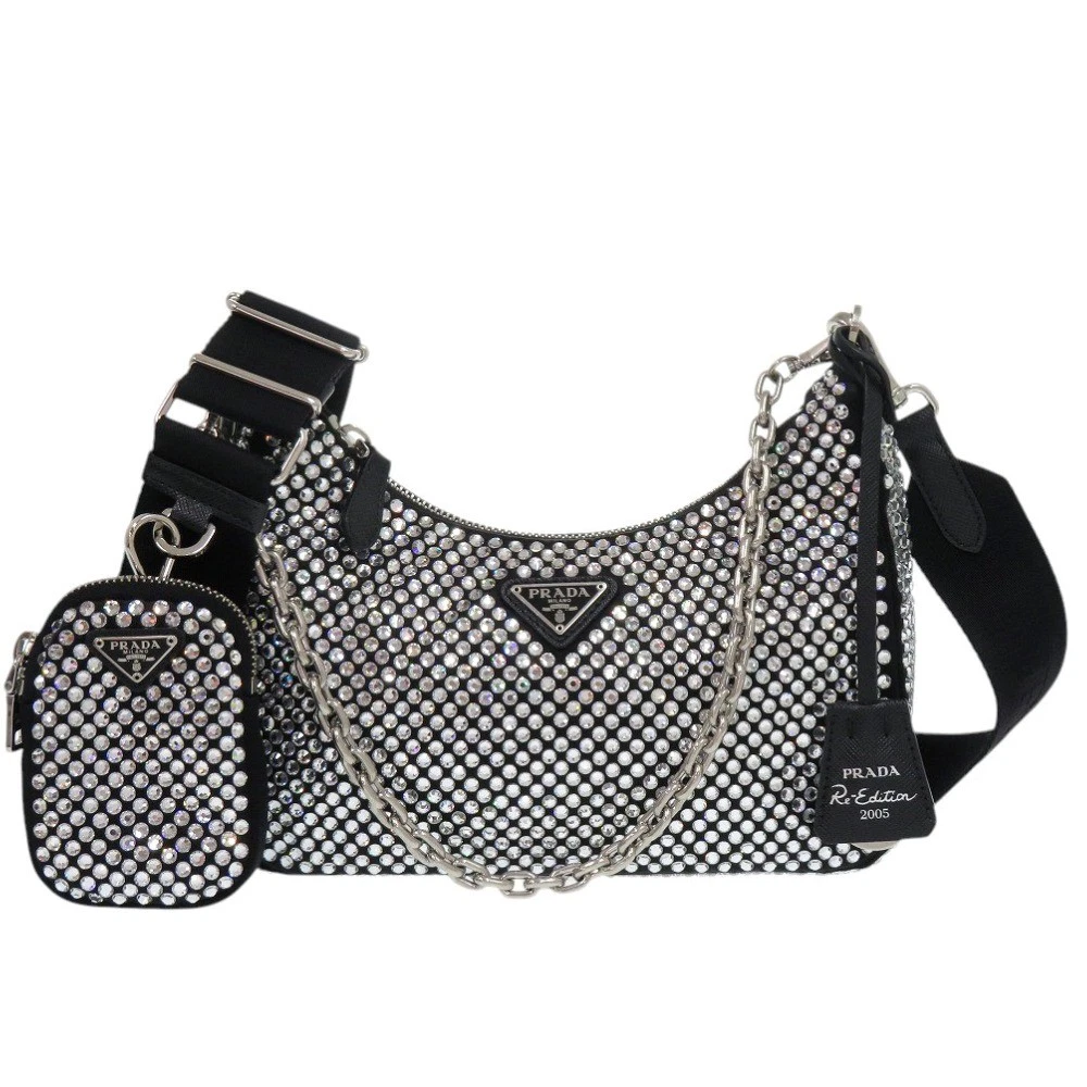 PRADA Satin Exterior Bags & Handbags for Women for sale | eBay