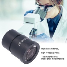 Microscope Lens WF10X/20 Lab Stereo Microscope Lens 30mm Interface Eyepiece