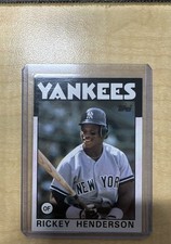 1986 Topps - Rickey Henderson #500