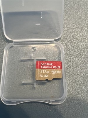 SanDisk Extreme Plus 512GB V30 A2