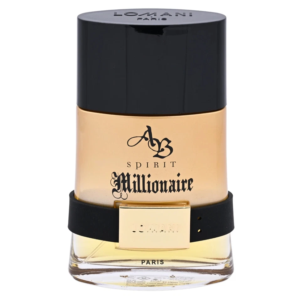 AB Spirit Millionaire by Lomani Cologne for Men EDT 3.3 / 3.4 New In Box - Image 2 of 4