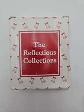 Reflections Collection Crystal Acrylic Ornaments – Santa & Angel Trio – Original