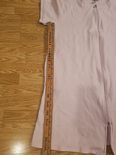 KAREN NEUBURGER XL Full Zip Pink Rose Sleepwear Pajamas. C11 - Picture 12 of 14