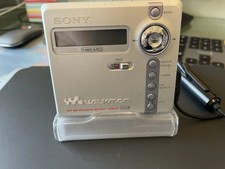 Sony MZ‐N707 MiniDisc Recorder Player– Quasi come nuovo+, caricatore USB, telecomando, custodia*