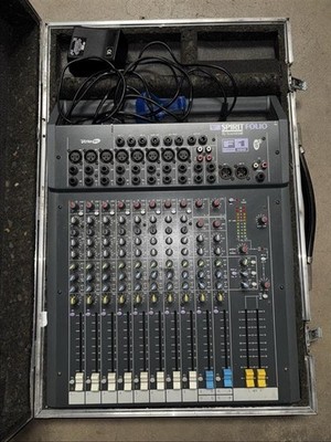 Soundcraft Spirit Folio F1 | 12-Kanal Analogmischpult veranstaltungstechnik
