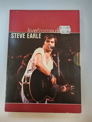 Steve Earle, Live From Austin TX - DVD Pre-Owned - Resealed- Very Good 