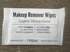 Case of 500 Cleansing Makeup Remover Wipes, Alcohol Free, Hotel & Travel Size