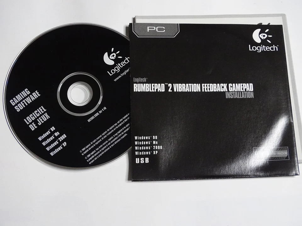 CD ROM Logitech Rumblepad 2 Installation #1577 - Bild 1 von 1