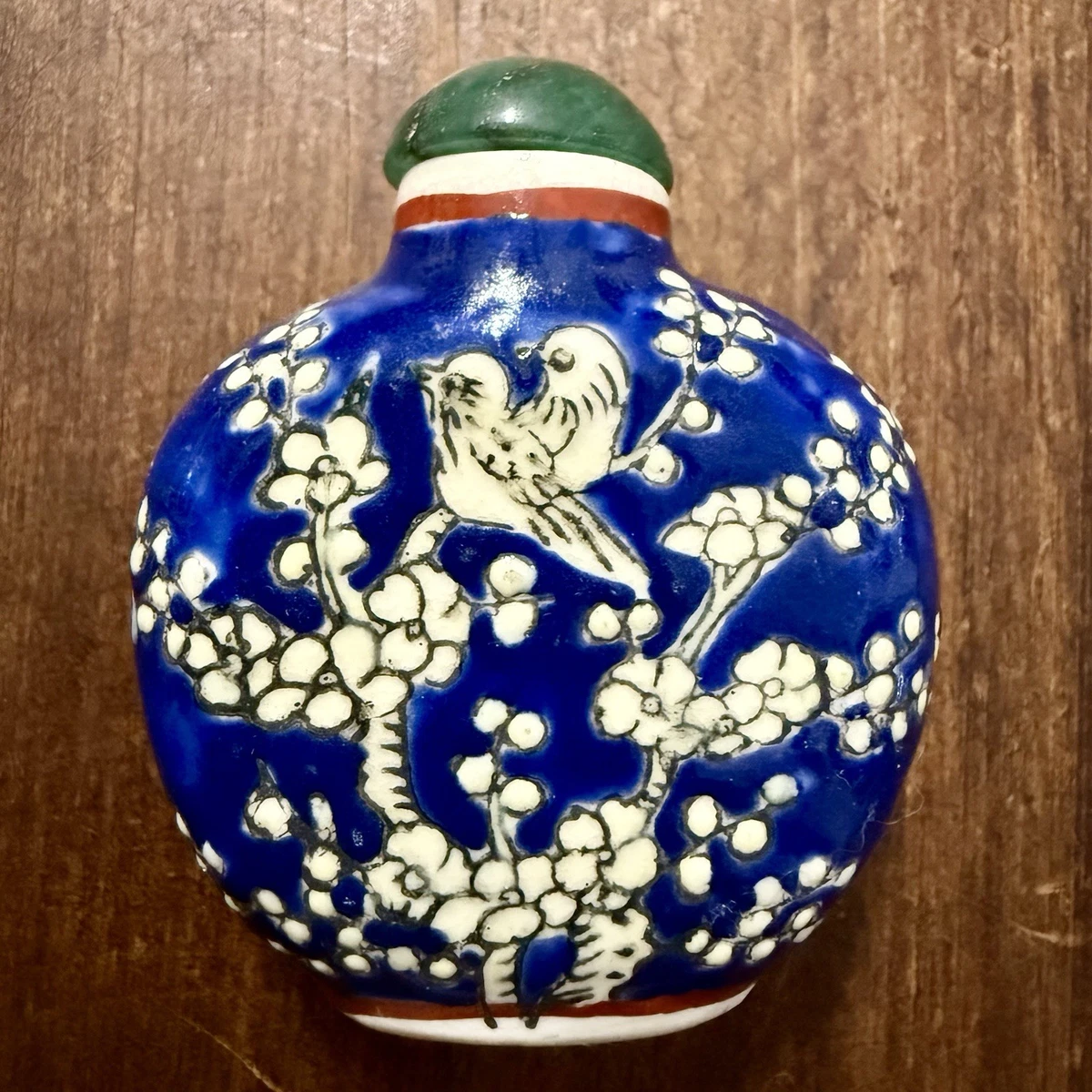 白玉古董中国鼻烟壶| eBay