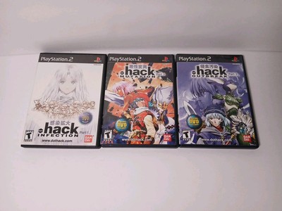 Dot .Hack Part 1,2,3: Infection, Outbreak, Mutation Playstation 2 Ps2 Complete