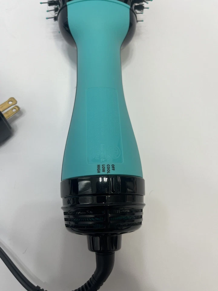 Revlon One-Step Secador de Pelo y Voluminizador Cepillo de Aire Caliente Azul ¡FUNCIONA BIEN! Foto 4 de 4