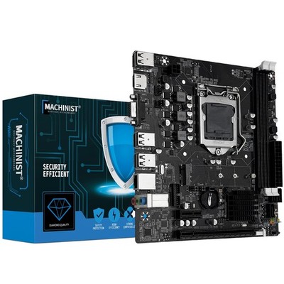 H61 LGA 1155 (Intel 2th/3th Gen) Gaming Motherboard, Flex-ATX Computer Mother...
