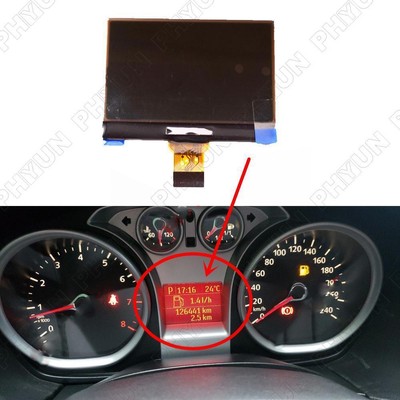 65mm*49mm Instrument Cluster LCD Display Screen For Ford Focus C-Max Galaxy Kuga