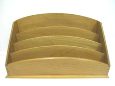 Porte courrier en chêne