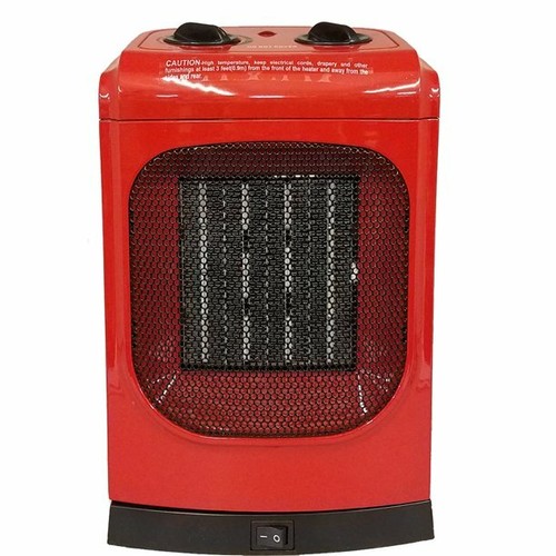 Portable Space Heater Ceramic Home Wall Room Fan Thermostat Warm Office Heating - 第 1/2 張圖片