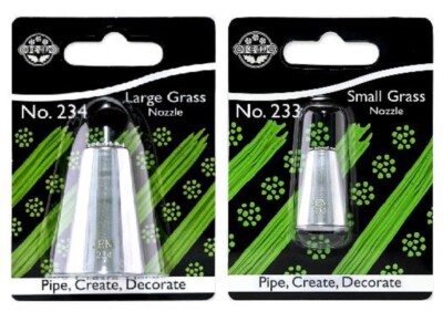 Grass Hair Icing Piping Tip Nozzle for Cake Decorating Steel JEM PME ...