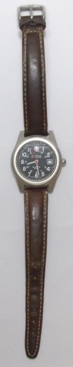 Wegner S.A.K. Design 0600 Swiss Date Leather Band Wenger | Accessories | Wegner Sak Design 600 Swiss Date  main image 3