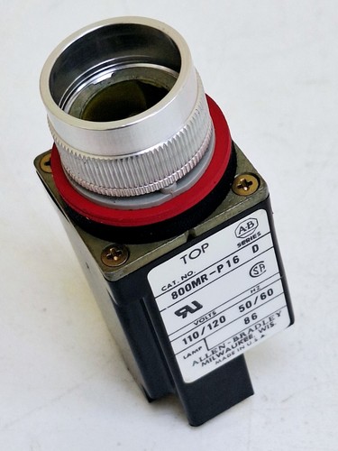 Allen-Bradley 800MR-P16 Ser D Luce pilota illuminata (lotto di 3 pz) - Foto 5 di 7
