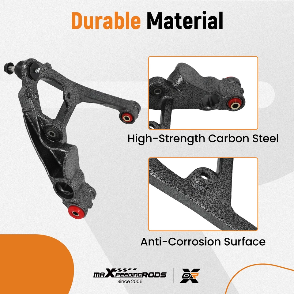 Brazos de control inferiores delanteros rótula para GMC Sierra Chevy Silverado 1500 1999-06 Foto 2 de 4