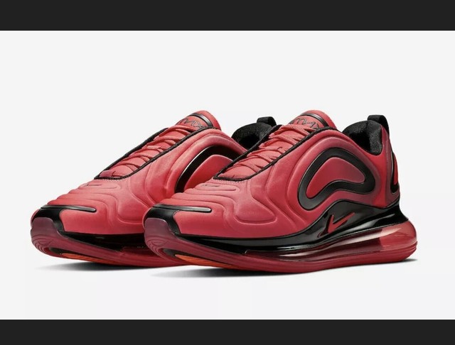 nike air max 720 mens black and red