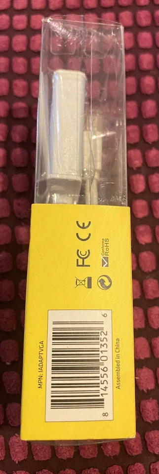 Brand New KANEX Mini DisplayPort to VGA Adapter HDTV Projector Monitor IADAPTVGA - Image 3 of 4