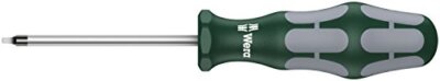 Wera 05117682001 Plus 368 Square Socket#1 Professional Screwdriver, 3-1/8'' Shaft