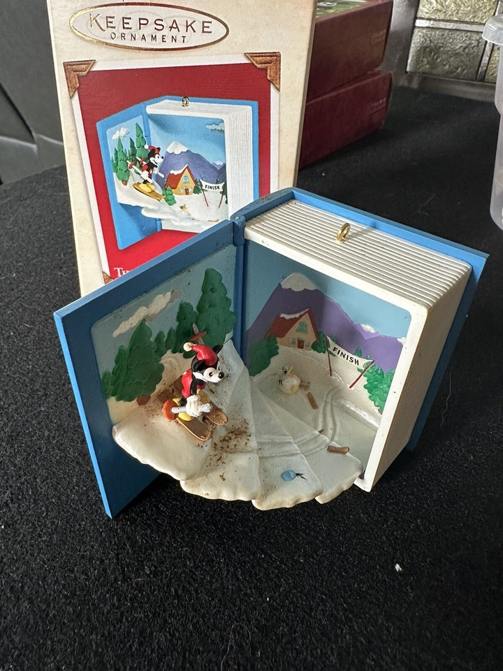Mickey Hallmark Vintage Ornament Book eBay
