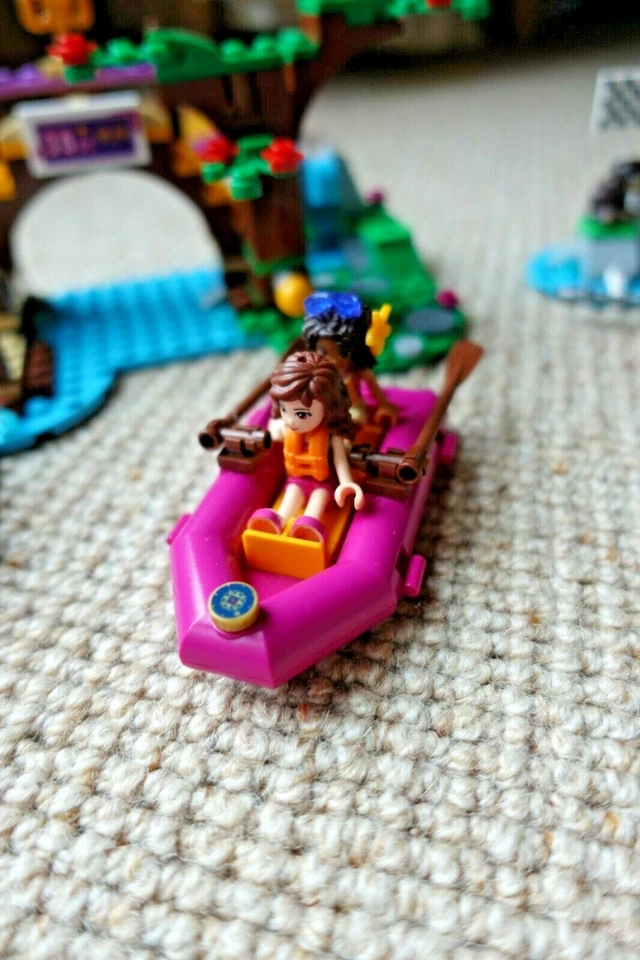 Lego Friends 41121: Adventure Camp Rafting conjunto 100% completo - Imagem 3 de 4