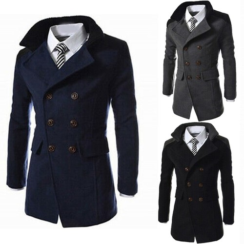 Outwear Mens Winter Jacket Wool Warm 