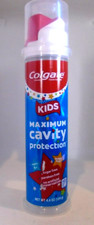 Colgate Kids Toothpaste Pump Maximum Cavity Protection Bubble Fruit 4.4 Ounces