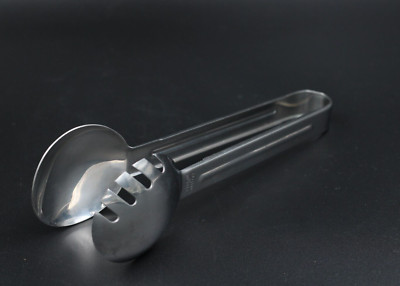 CHG Servierzange Zange ROSTFREI Besteck Silber Edelstahl Vintage Bistro