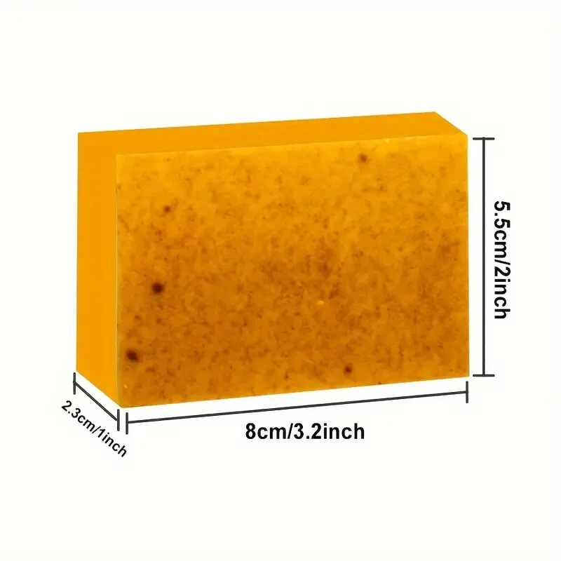 Tumeric  Lemon + Kojic Acid Soap Skin Whitening Dark Spot 3.53oz - Image 3 of 4