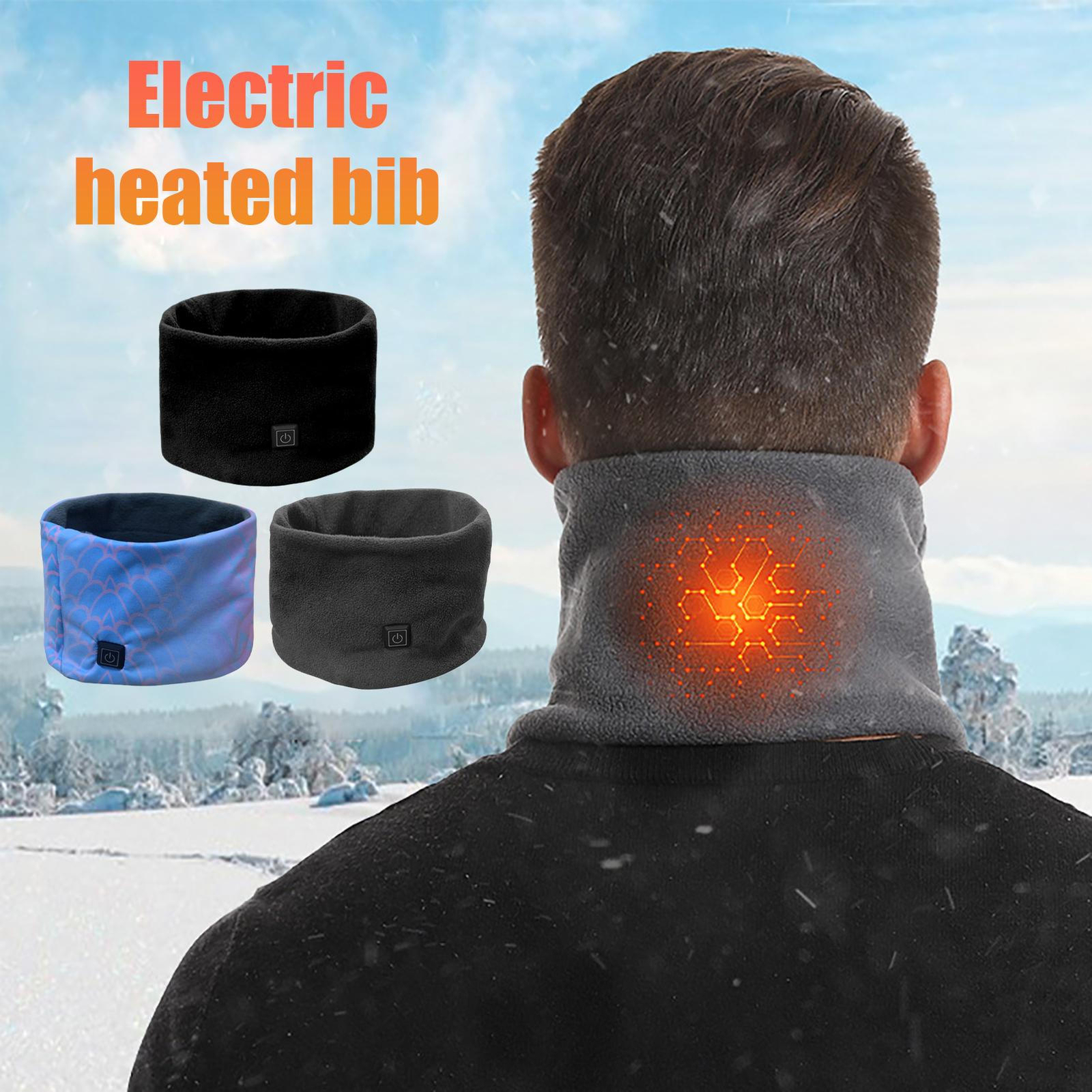 Electric Scarf Warm 3 Modes Neck Warmer Heating Pad Neck, Rechargeable