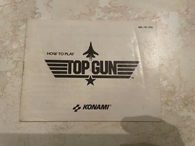 Top Gun (Nintendo Entertainment System, 1987) NES CIB Complete TESTED