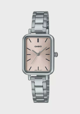 CASIO LTP-V009D-4EUDF DAMEN UHR STAHL HELLROSA 21x27mm UNTERPREIS